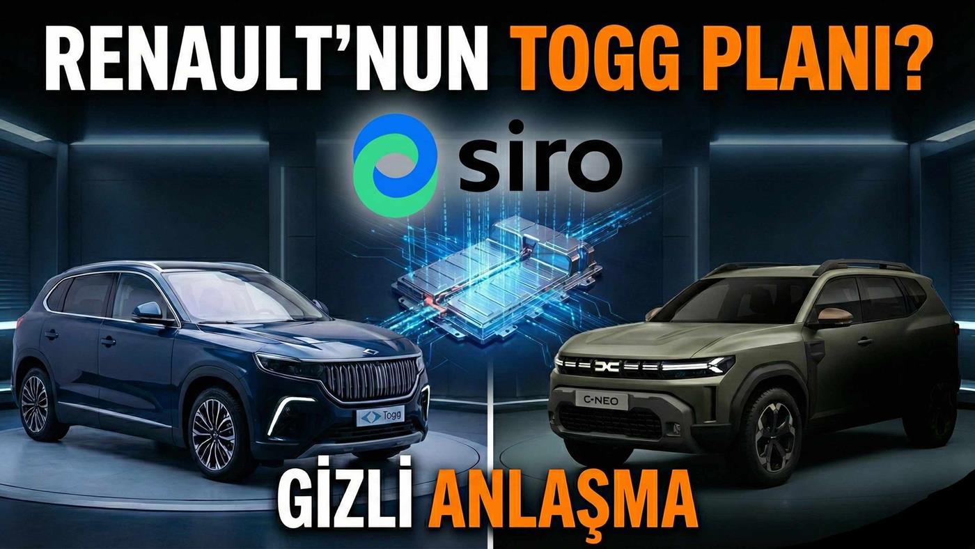 Renault’nun yeni yerli elektrikli otomobil planının en kritik parçası Togg’dan gelebilir!