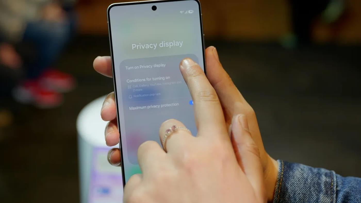 Samsung’un Gizlilik Ekranı aslında ilk olarak Galaxy S25 Ultra’da olacaktı