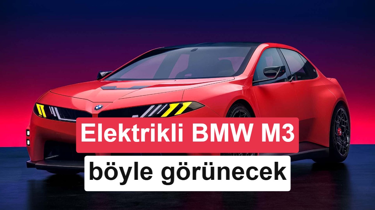 BMW, elektrikli M3’ü gün yüzüne çıkardı: 1.000 beygirlik canavar yolda