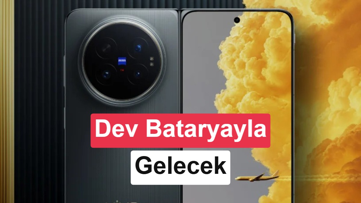 Vivo X Fold 6 batarya kapasitesiyle fark yaratacak