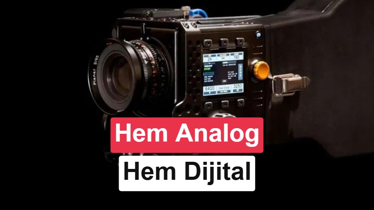 Cinelux’tan hibrit kamera: Aynı anda hem 16 mm filme, hem dijital çekim yapıyor