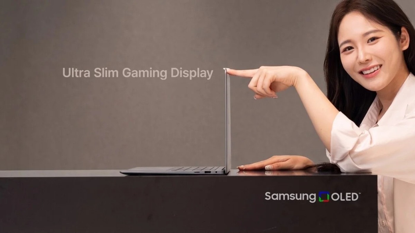 Samsung, laptoplar için ultra ince OLED panelini tanıttı