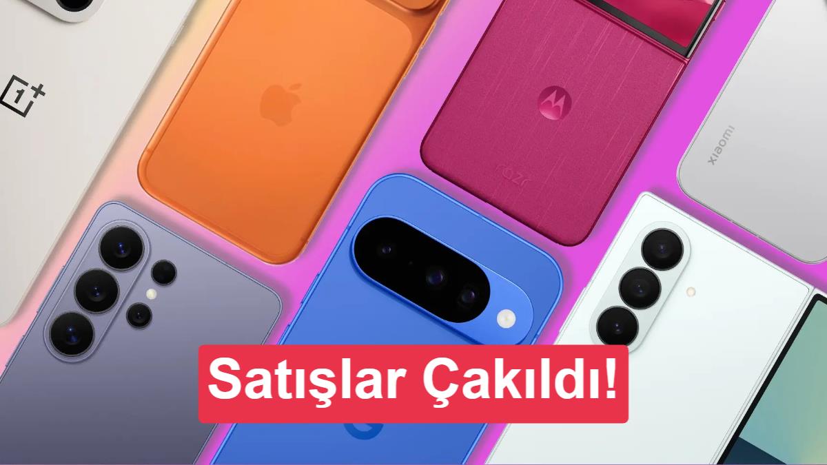 Bellek krizi akıllı telefon pazarını vurdu, satışlar %11 düştü: İşte en çok satan markalar