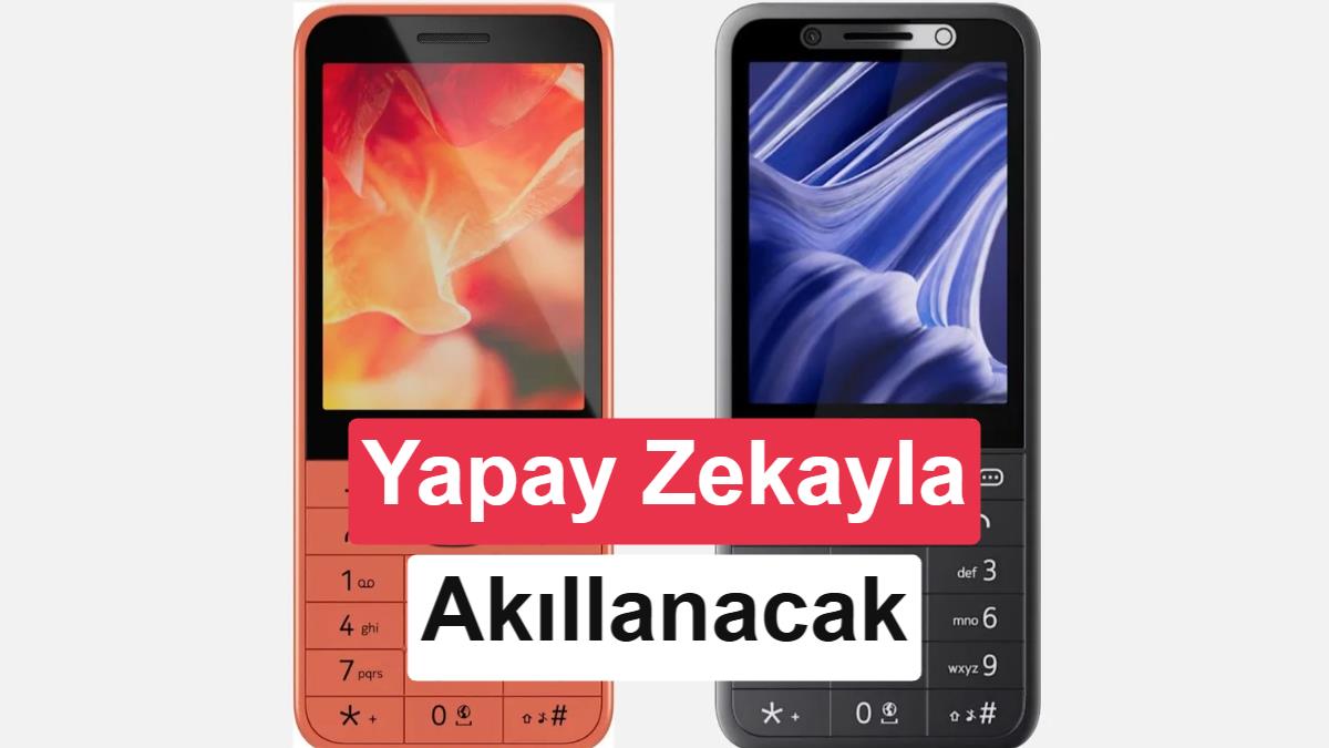 Nokia’dan sürpriz hamle: Tuşlu telefonlara yapay zeka geliyor