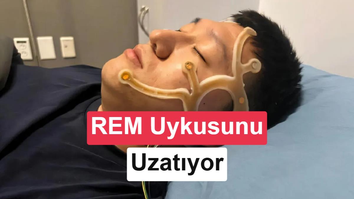 REM uykusuna 43 dakika daha hızlı geçiren giyilebilir cihaz