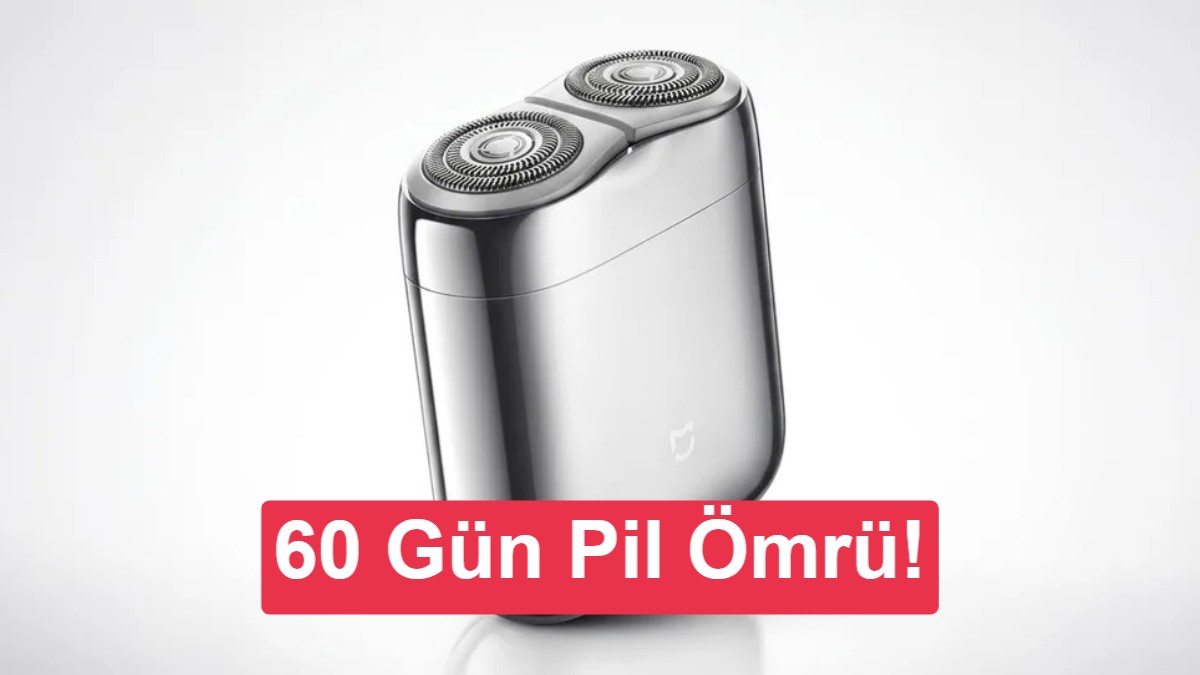Xiaomi’den 60 gün pil ömrü sunan yeni kompakt tıraş makinesi