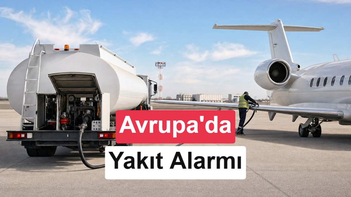 Avrupa’da yakıt krizi büyüyor: Uçak yakıtı alarm veriyor