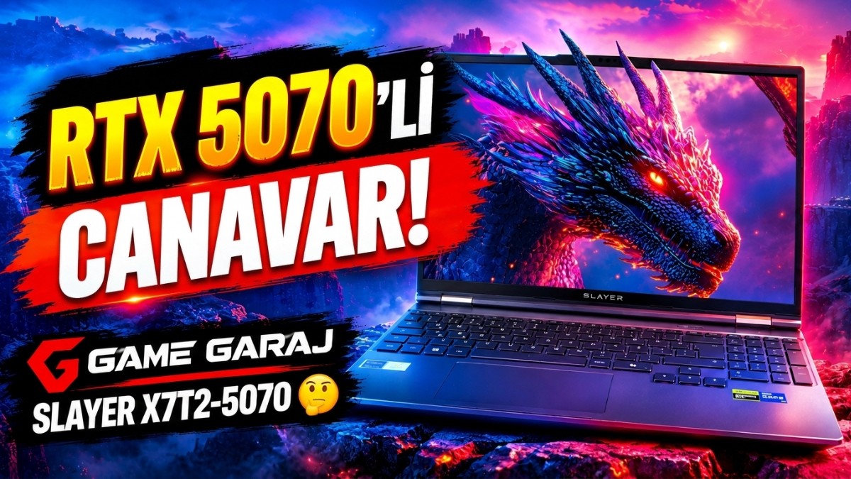 Yakın Plan Game Garaj Slayer X7T2-5070: Oyun deneyiminde başka bir boyut💻