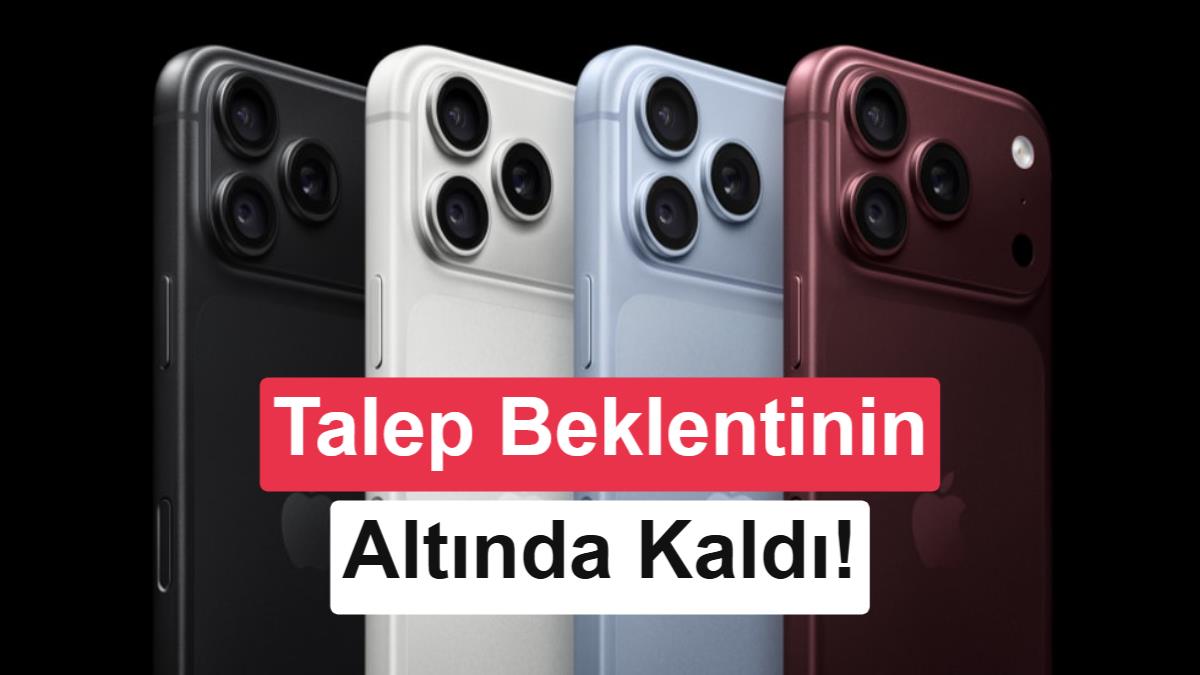 iPhone 18 Pro’ya talep geçen yılın gerisinde kalmış olabilir