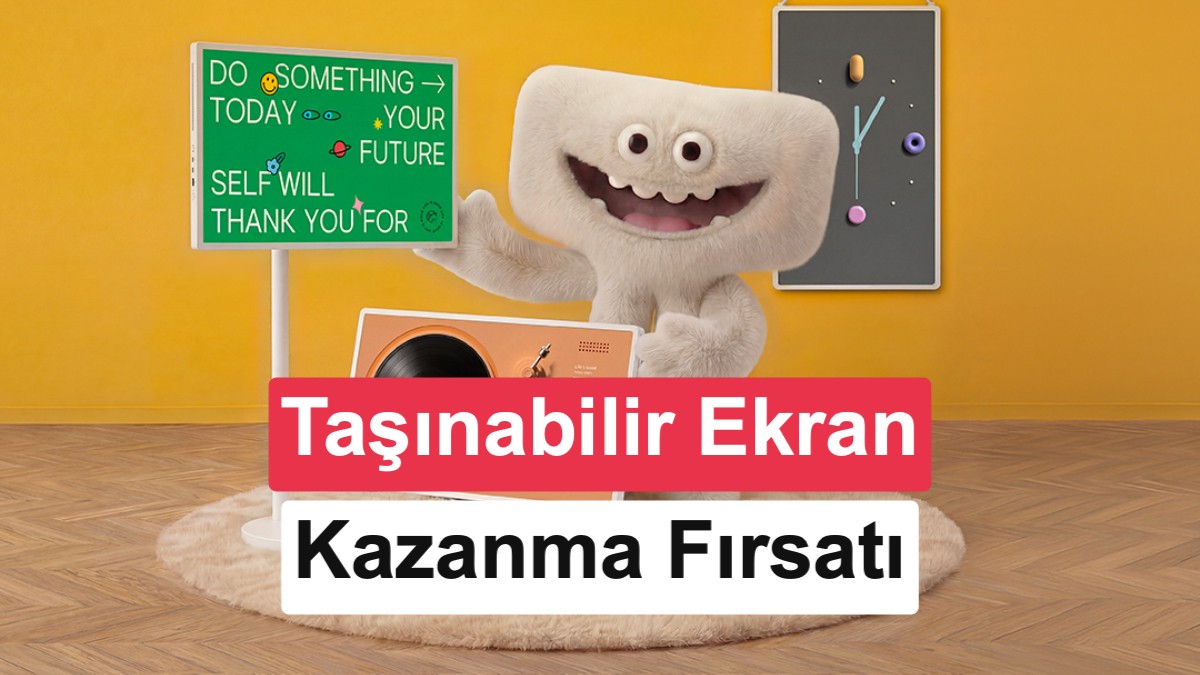 LG ve DH iş birliği ile LG StanbyME 2 Max (2026) Taşınabilir Ekran hediye: Yorum at kazan!
