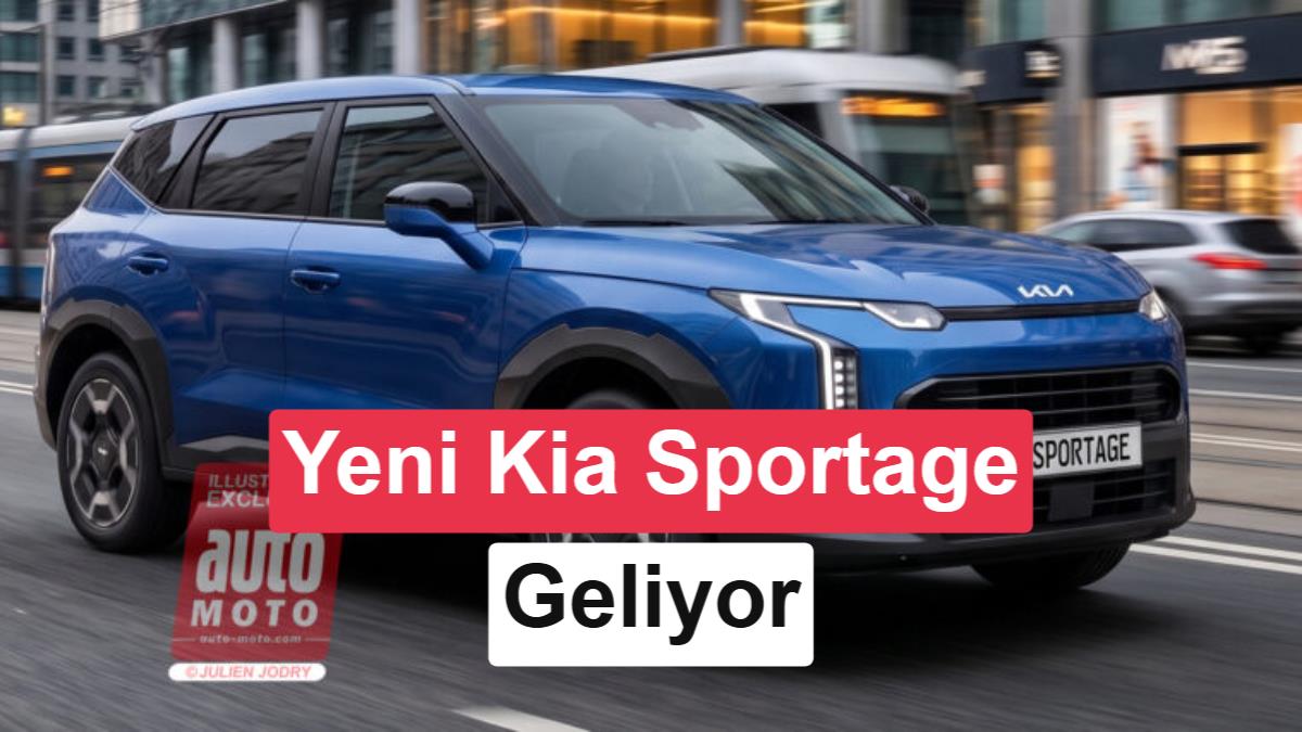 Yeni nesil Kia Sportage’ın tasarımı sızıntılarla şekillendi: İşte görüntüler