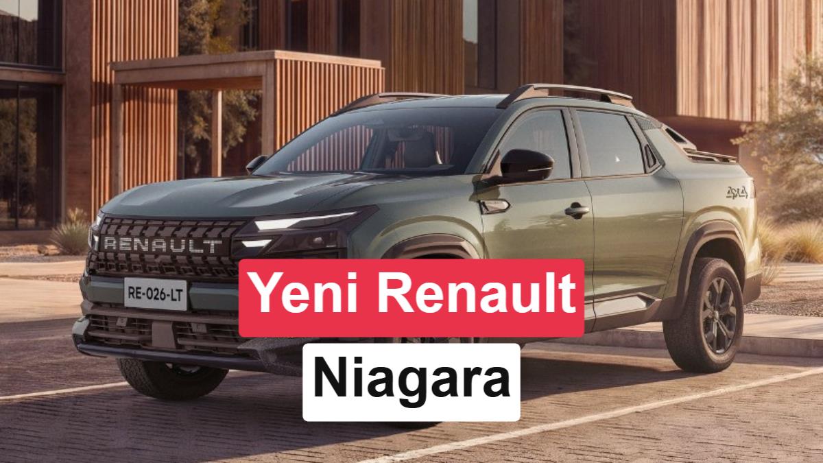 Yeni Renault Niagara tanıtıldı: Adeta Boreal’in pickup versiyonu